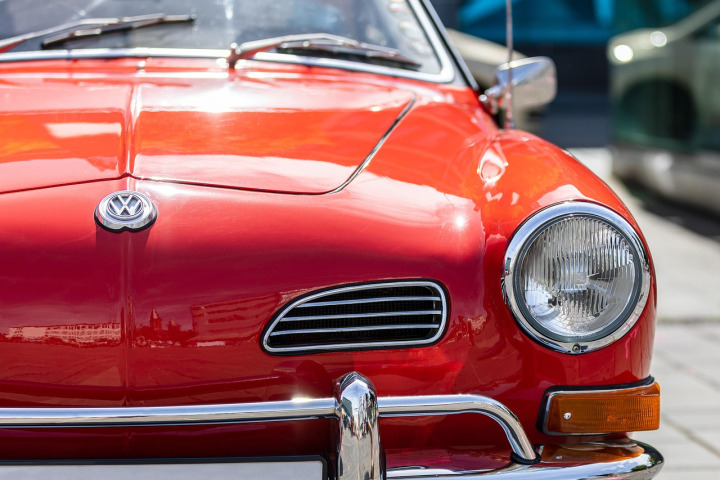 red convertible